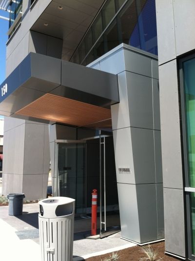 Commercial aluminum frontage system